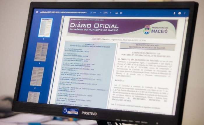 Diário Oficial do Município traz as deliberações sobre eventos