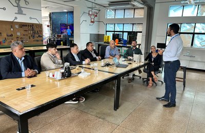 Secretaria de Indústria, Comércio e Serviços de Maceió realiza visita ao Senai