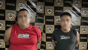 Criminosos presos. Fonte: Ascom PMAL