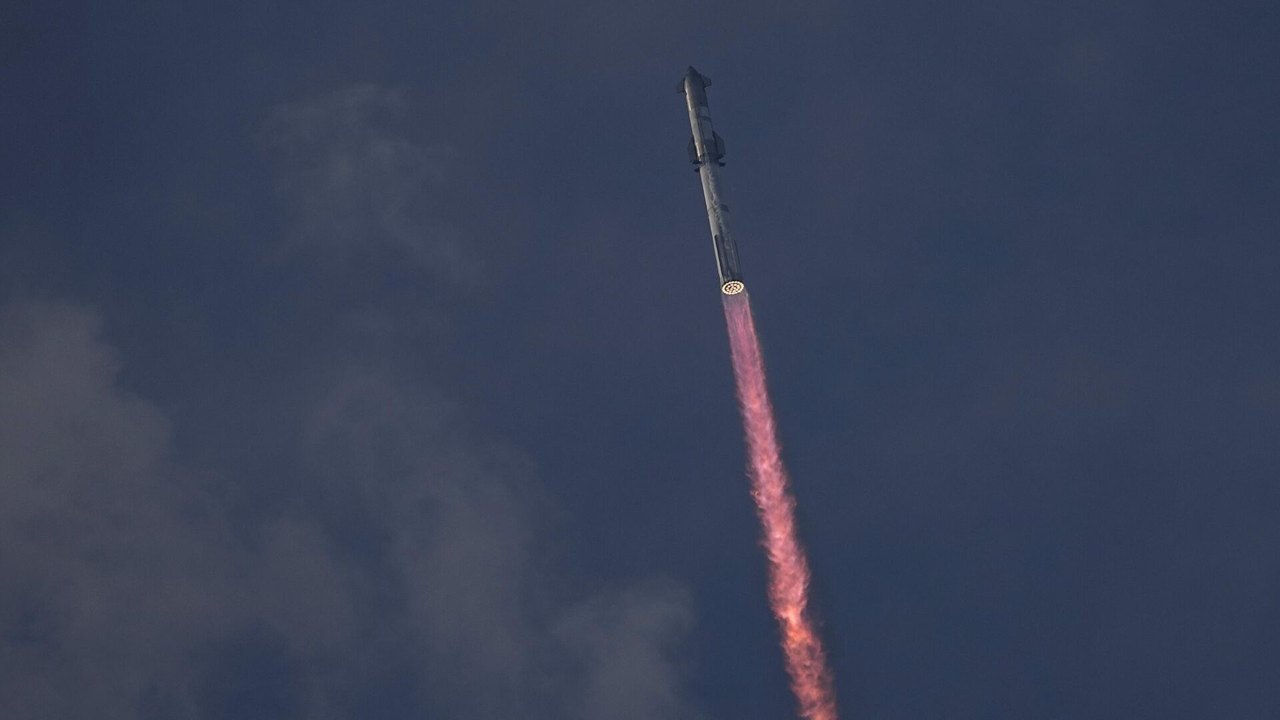 SpaceX faz 6° lançamento de espaçonave Starship, mas não traz foguete de volta para plataforma