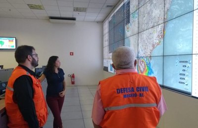 Defesa Civil de Maceió recebe capacitação para reforçar monitoramento