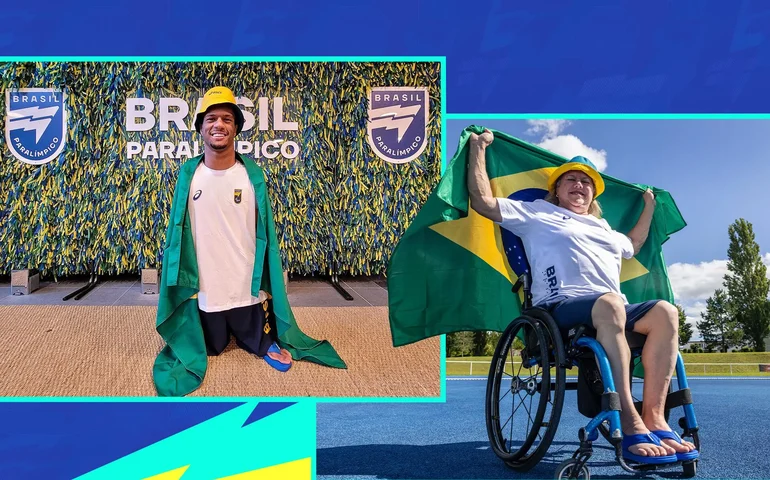 Beth Gomes e Gabriel Araújo: conheça os porta-bandeiras do Brasil nas Paralimpíadas de Paris