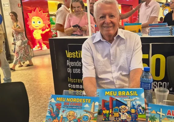 Douglas Apratto Tenório lança coleção infantil com cinco livros sobre cultura e história de Alagoas
