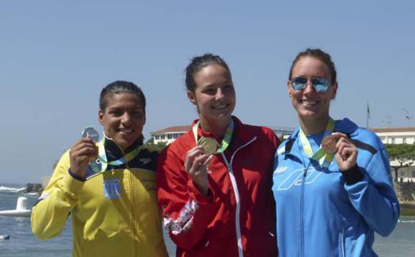 Atleta britânica vence maratona aquática em teste para Rio 2016