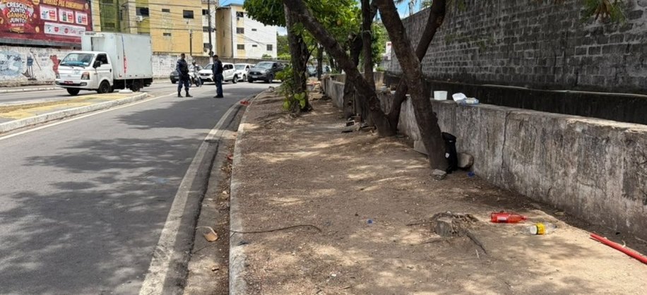 Um dos espaços após o ordenamento realizado pela Semsc. Foto: Ascom Semsc