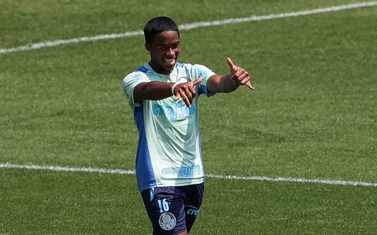 Endrick fica fora de jogo do sub-20 e pode ser relacionado por Abel Ferreira