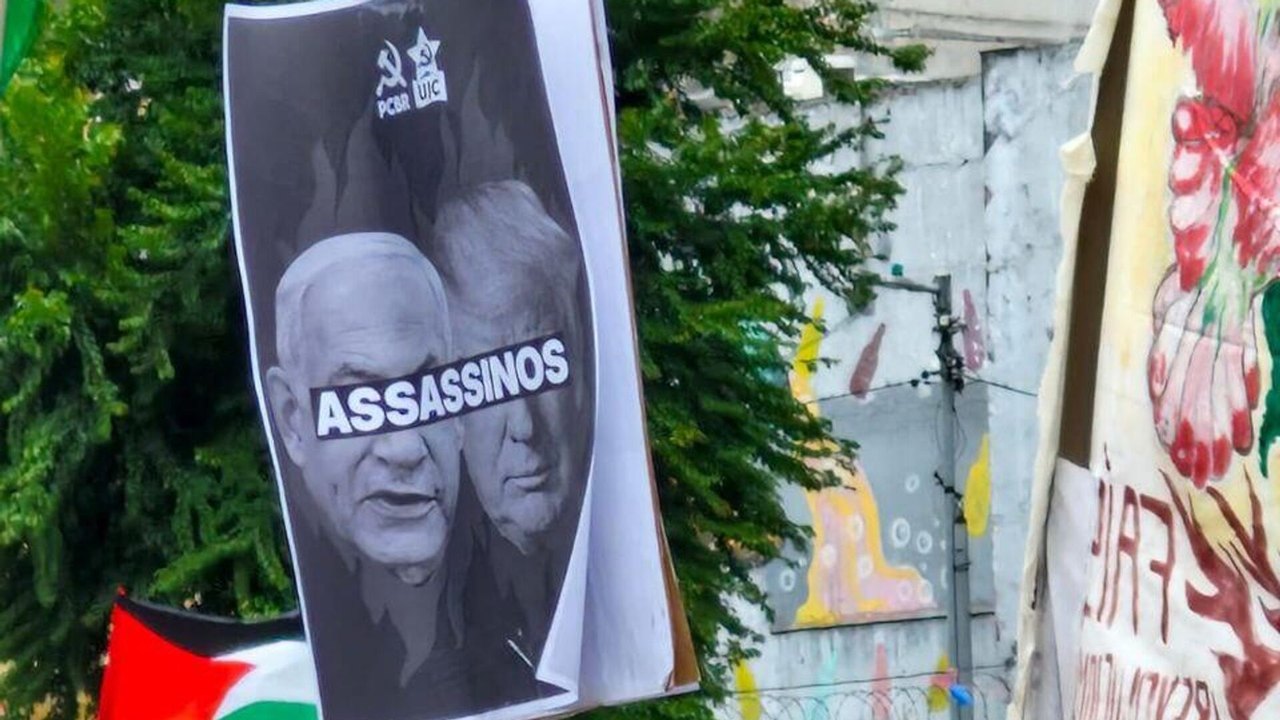 Protesto em São Paulo cobra ação do governo Lula contra Israel