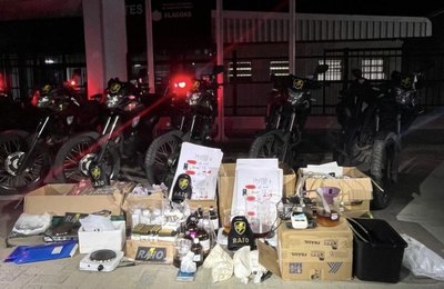 PM-AL prende homem e desarticula laboratório clandestino em Maceió