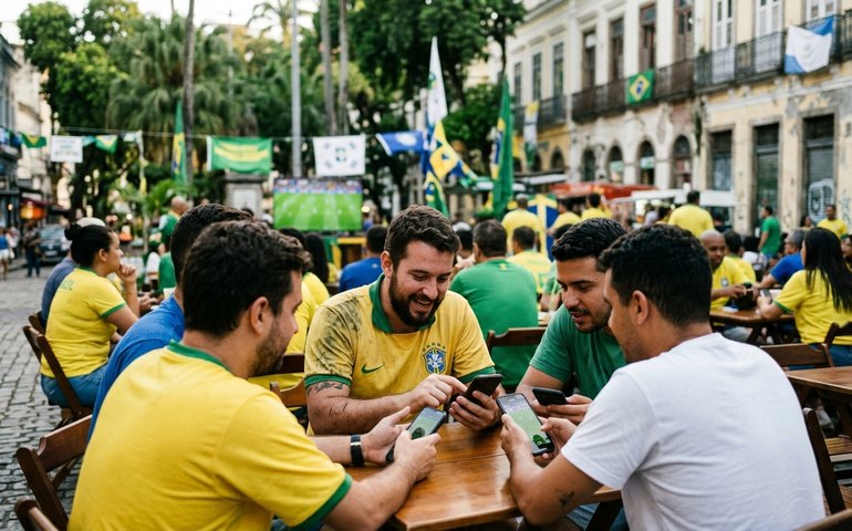 Pesquisa aponta que 56% dos brasileiros pretende apostar durante a Copa do Mundo de 2026