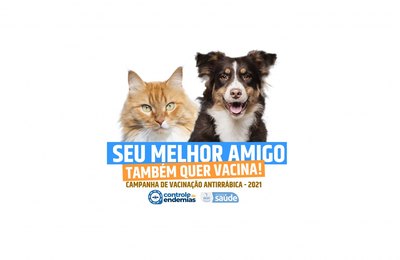 Delmiro: Cães e Gatos devem ser vacinados contra a raiva em novembro