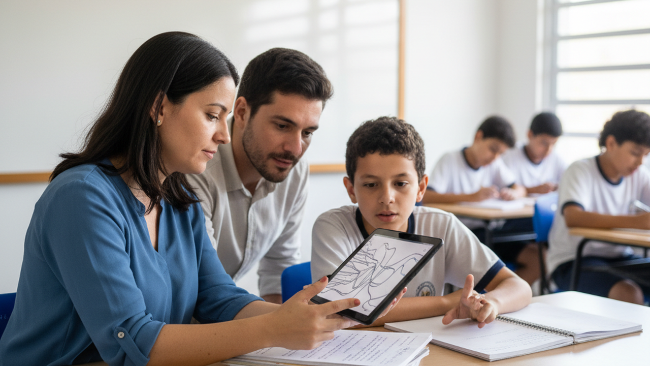 Escolas estaduais de SP vão adotar ferramenta de IA para digitalizar redações em 2026