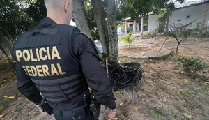 Polícia Federal investiga furto de 17 km de cabos de fibra ótica com prejuízo de R$ 340 mil em Sergipe