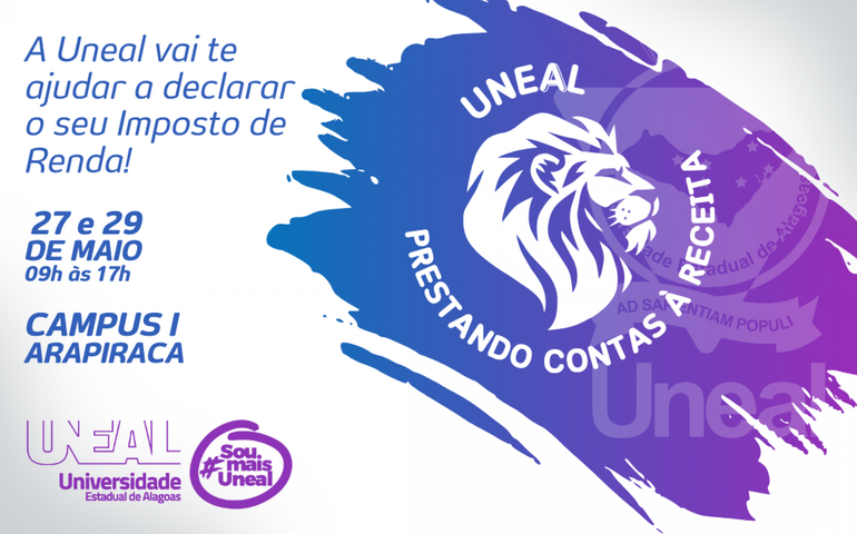 Projeto da Uneal auxilia contribuintes no preenchimento da declaração do Imposto de Renda