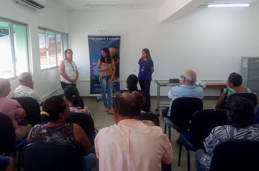 Pacientes do Núcleo de Tabagismo comemoram alta do tratamento