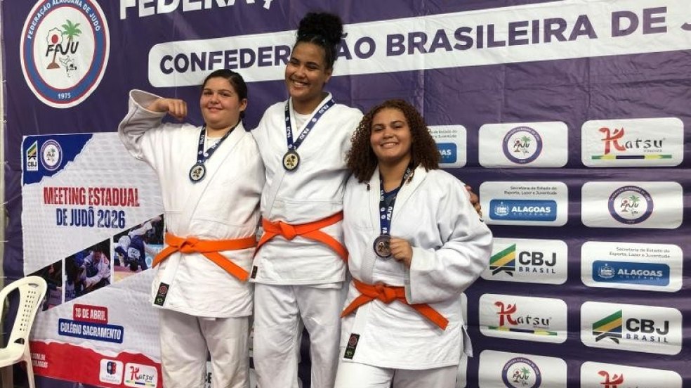 Atletas do Judô de Campo Alegre conquistam medalhas no Meeting Estadual