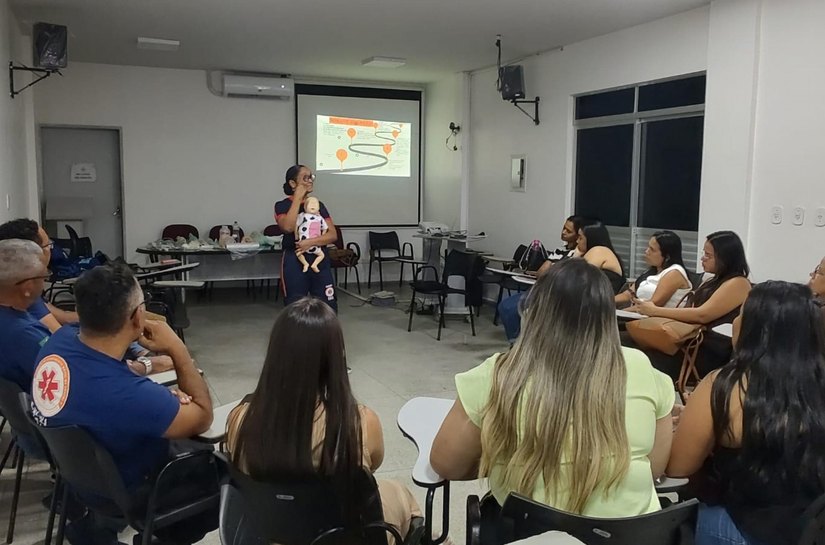 Samu capacita profissionais para atendimento seguro em partos domiciliares e transporte neonatal