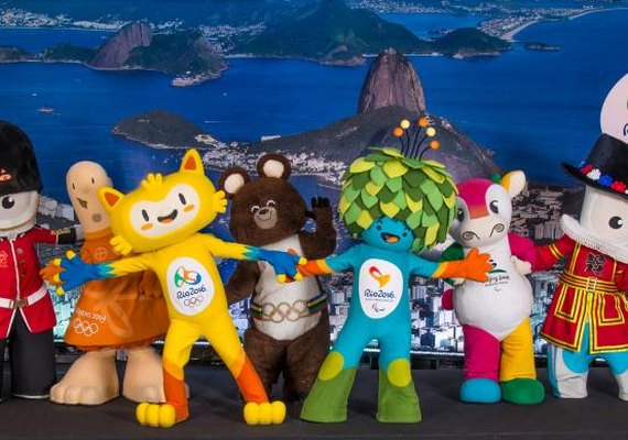 Mascotes dos Jogos Rio 2016 representam variedade da fauna e flora brasileiras