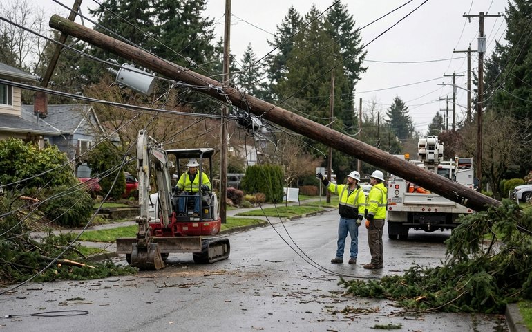 Enel afirma que vendaval causou danos severos e rede elétrica precisará ser reconstruída