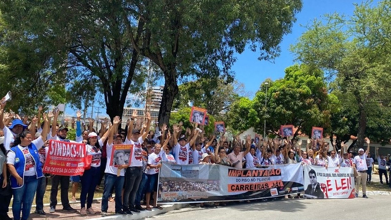 Justiça considera legal greve dos agentes comunitários de saúde e agentes de combate às endemias de Maceió
