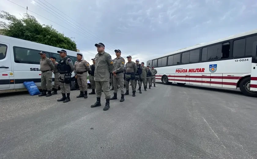 PM envia tropa que irá reforçar policiamento nas cidades do interior