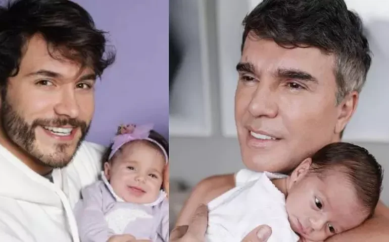 Relembre celebridades que tiveram filhos e curtiram a paternidade em 2023