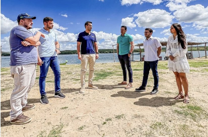 Prefeito Dalminho discute com superintendente do DNIT/AL requalificação da Barra do Ipanema, em Belo Monte