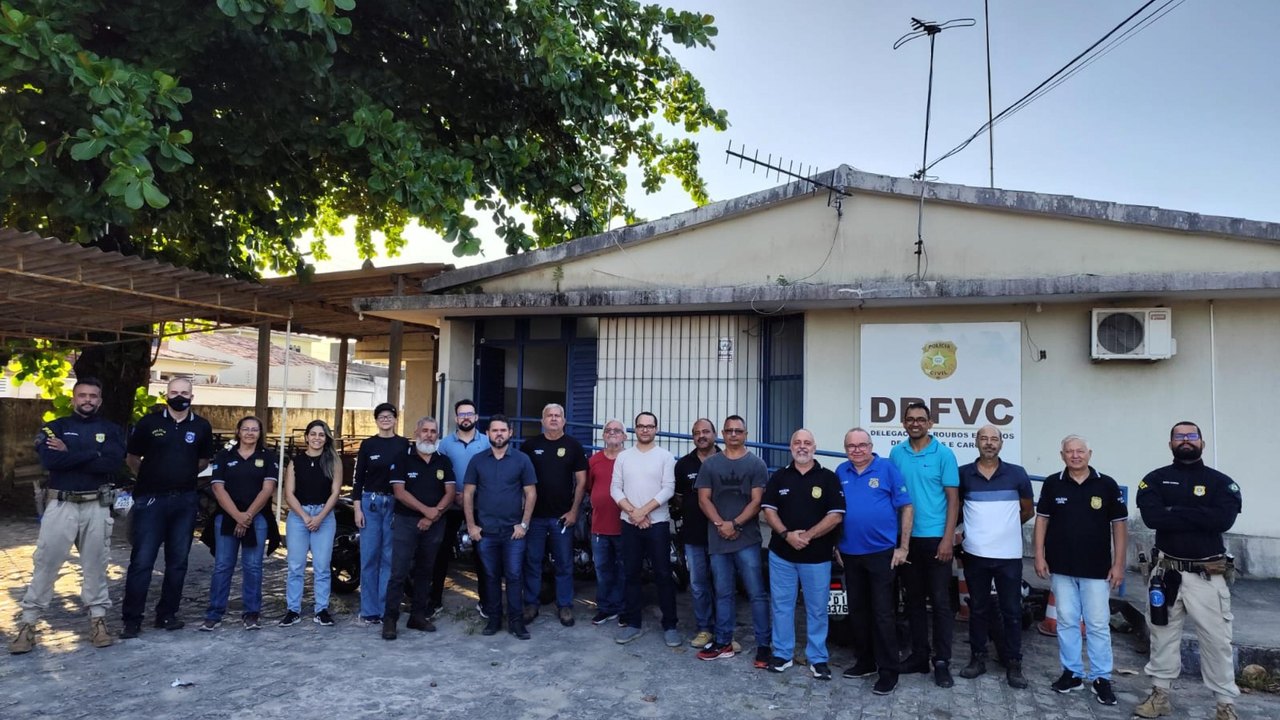 Policiais civis participam de instrução em parceria com a PRF