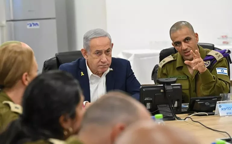 Netanyahu diz que pretende controlar Gaza, mas nega anexação
