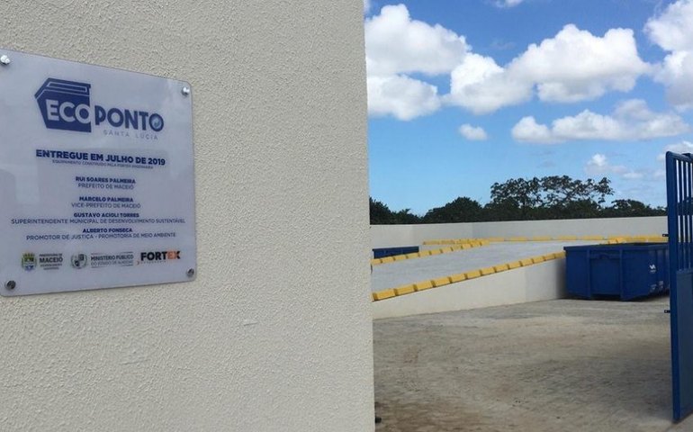No primeiro trimestre do ano, Ecopontos da capital receberam mais de nove mil toneladas de resíduos