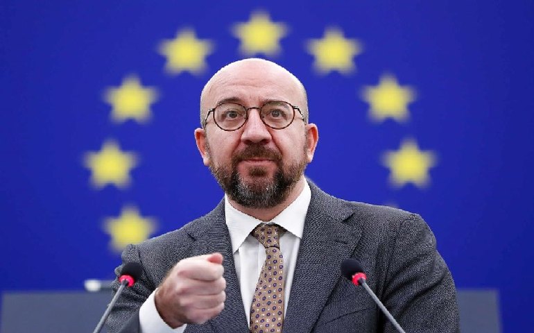 Presidente do Conselho Europeu reforça apoio político e militar da UE à Ucrânia