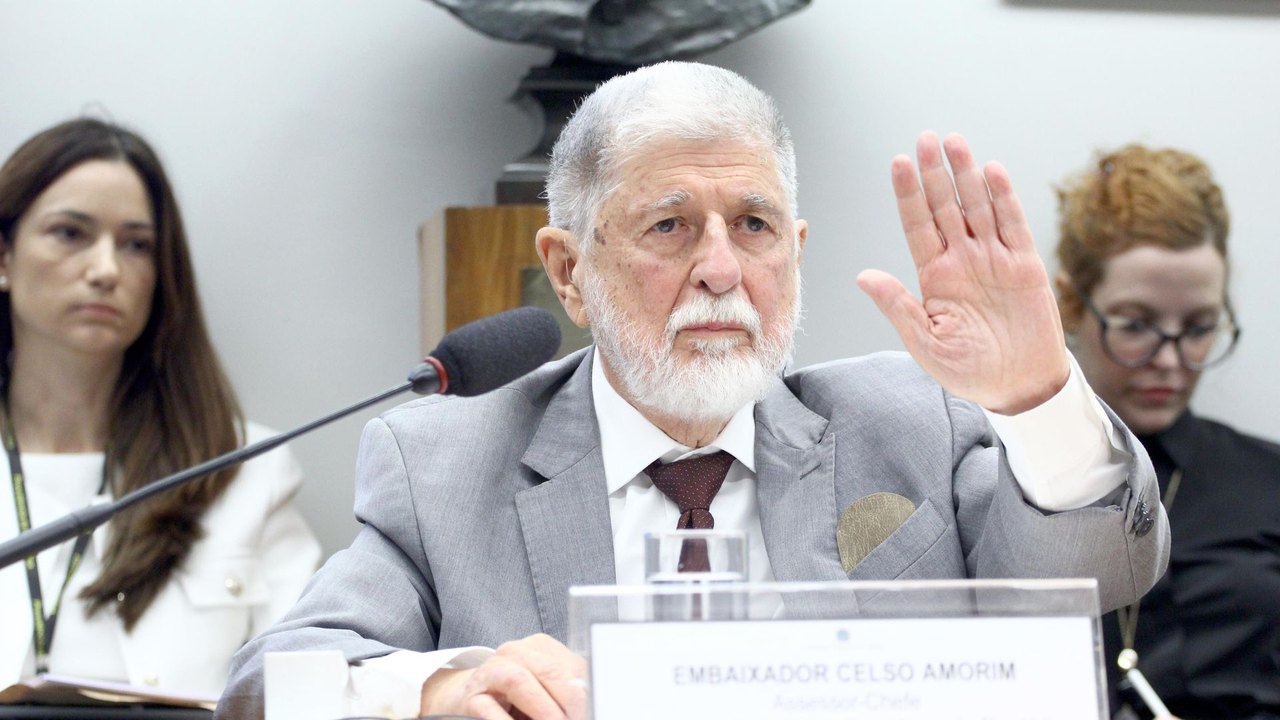 Amorim: Brasil não pode admitir uso de terrorismo como pretexto para intervenção