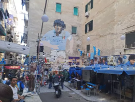 'Santuário' de Maradona em Nápoles reabre ao público após blitz
