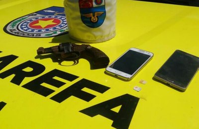 BPTran apreende arma com suspeito após assalto a ônibus em Maceió