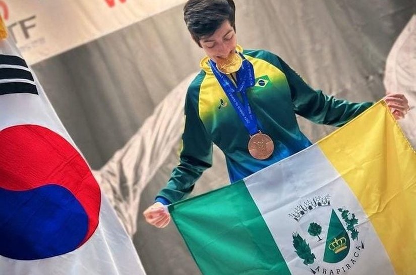 Campeão mundial de Taekwondo, Kelvyn Nícolas, está ansioso para chegar a Arapiraca