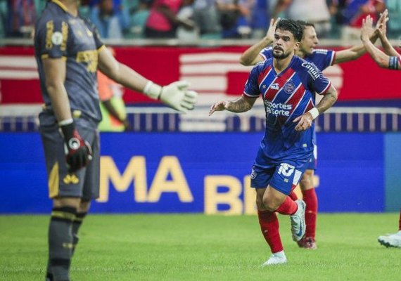 Bahia empata nos acréscimos contra o Athletico-PR, mas sai vaiado da Arena Fonte Nova