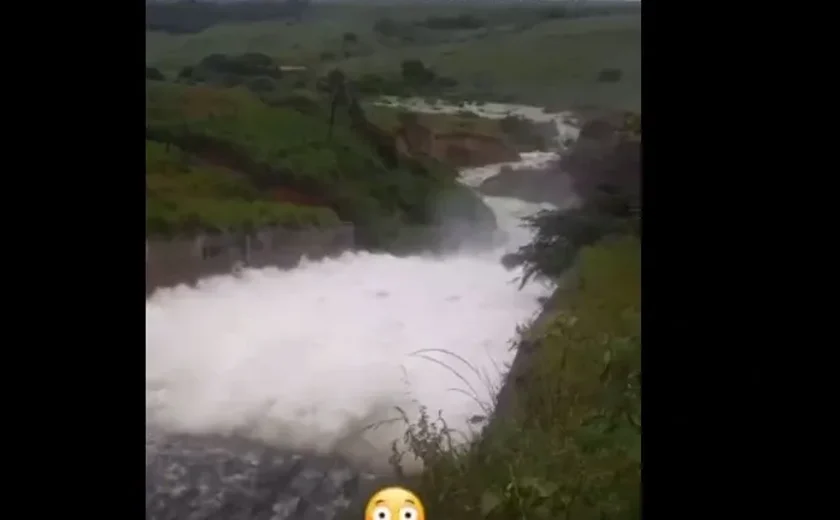 Barragem da Bananeira em Arapiraca, está com excessivo volume de água, ambientalista faz um alerta a população