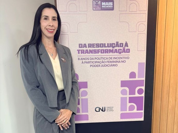 Juíza Paula Brito discute avanços da Política de Incentivo à Participação Feminina no Judiciário