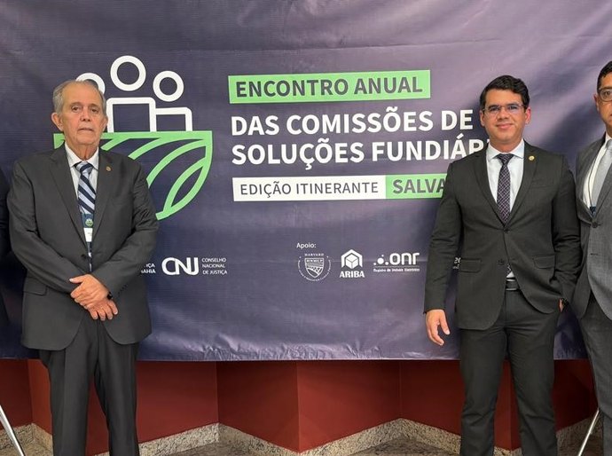 Comissão de Soluções Fundiárias do TJAL participa de encontro anual na BA