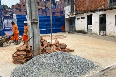 Brota na Grota transforma terreno abandonado em novo espaço de esporte no Vale do Reginaldo