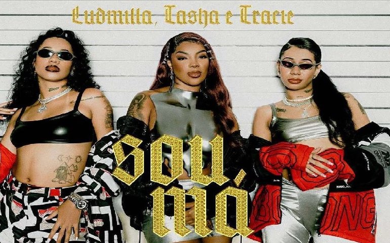 Ludmilla se junta com Tasha &amp; Tracie em assalto a banco no clipe de ‘Sou Má’