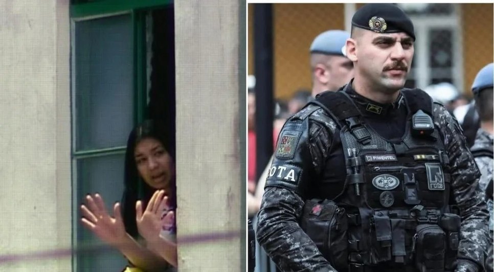 Policial também foi baleado na cabeça no último sábado e segue internado em estado grave, porém estável - Foto: Divulgação