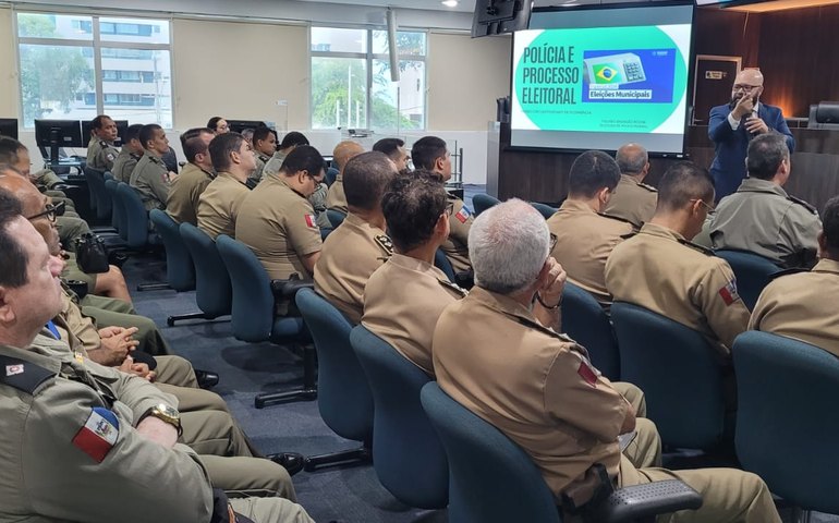 TRE/AL capacita policiais militares para elaboração  e peticionamento de TCOE