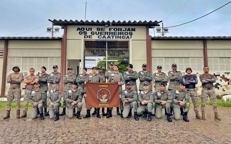 Companhia do Sertão da Polícia Militar recepciona 20 novos integrantes
