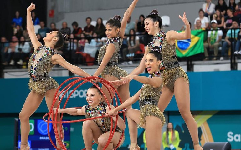 Mundial de ginástica rítmica começa nesta quarta no Rio de Janeiro