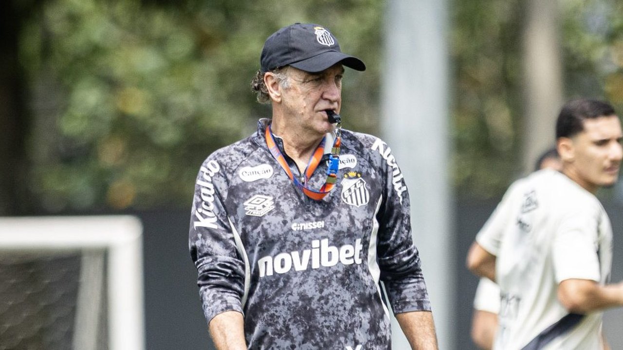 Santos tem preocupação para enfrentar o Fluminense e Cuca testa alternativa