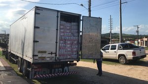 CAMINHÃO ROUBADO É RECUPERADO EM SOCORRO