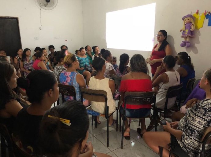 Semas de Cajueiro realiza 1º encontro do ano para acompanhar gestantes