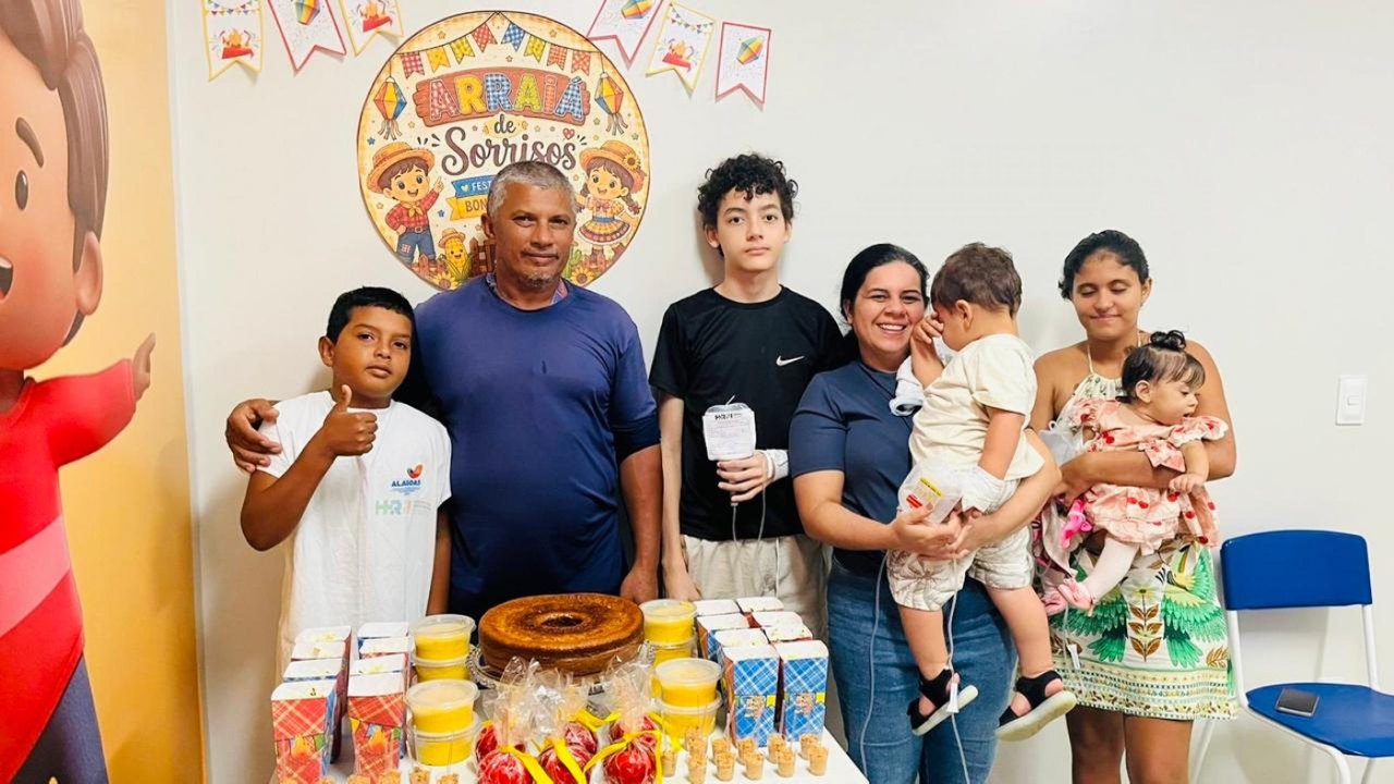 São João da Pediatria leva alegria e acolhimento ao Hospital Regional de Palmeira dos Índios