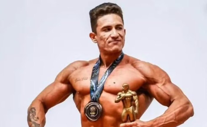 Ex-campeão de fisiculturismo Kevin Notário Nunes de Oliveira