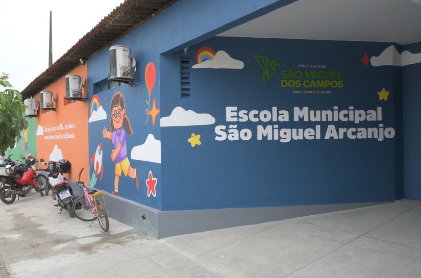 Educação de São Miguel dos Campos entrega nova estrutura da Escola São Miguel Arcanjo